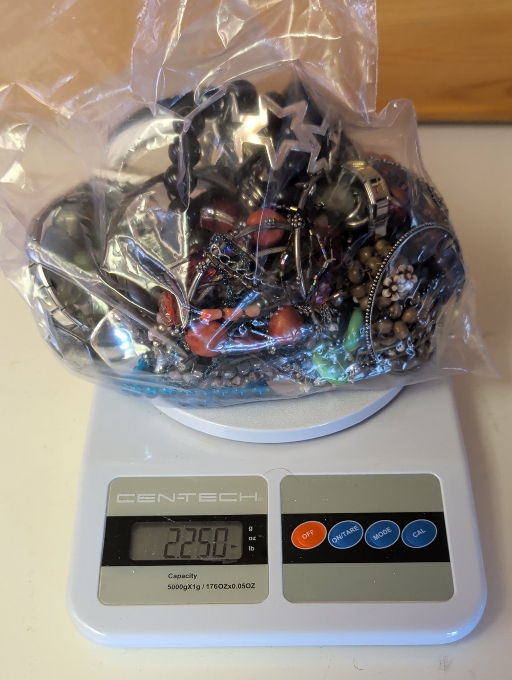 2.2 Lbs. Mixed Wearable Bracelets Beaded & Metal Fashion Jewelry Lot  Multicolor